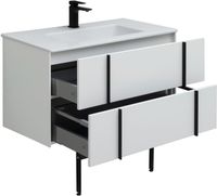 Товар: Тумба под раковину Allen Brau Reality 90 1.32006.WM подвесная Белая матовая - фото 37 Тумба под раковину Allen Brau Reality 90 1.32006.WM подвесная Белая матовая — фото 37, Тумбы под раковину