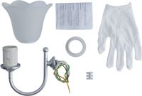 Светильник Aquanet Луизиана WT-260 хром, 2 шт. EV0002CD — фото 14, Светильники в ванную