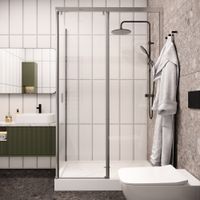 Товар: Душевой уголок Ceruttispa 120x80 Marbella 120-R 7912 профиль Хром стекло прозрачное - фото 5 Душевой уголок Ceruttispa 120x80 Marbella 120-R 7912 профиль Хром стекло прозрачное — фото 5, Прямоугольные душевые уголки