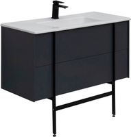 Тумба под раковину Allen Brau Reality 100 1.32007.AM подвесная Антрацит матовый — фото 27, Тумбы под раковину