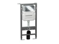 Система инсталляции для унитазов CERAMICANOVA Envision с кнопкой смыва Round цвет хром и креплениями — фото 2, Инсталляции для унитазов