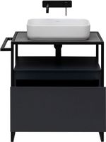 Товар: Тумба под раковину Allen Brau Priority 70 1.31001.AM Антрацит матовый - фото 6 Тумба под раковину Allen Brau Priority 70 1.31001.AM Антрацит матовый — фото 6, Тумбы под раковину