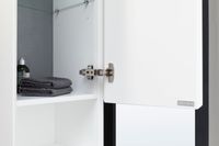 Шкаф пенал Allen Brau Infinity 35 R 1.21009.WM подвесной Белый матовый — фото 23, Пеналы для ванной комнаты