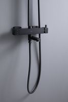 Душевая система Allen Brau Infinity 5.21029-31 Черная матовая — фото 15, Душевые стойки