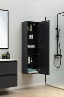 Шкаф-пенал Allen Brau Eclipse 40 1.E1005.AM антрацит матовый — фото 10, Шкафы для ванной