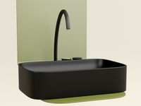 Раковина-чаша Ceramicanova Element 61 CN6053MB Черная матовая — фото 18, Раковины накладные