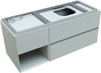 Товар: Тумба под раковину Allen Brau Infinity 120 R 1.21007.PWM подвесная Папирус матовый - фото 16 Тумба под раковину Allen Brau Infinity 120 R 1.21007.PWM подвесная Папирус матовый — фото 16, Тумбы под раковину