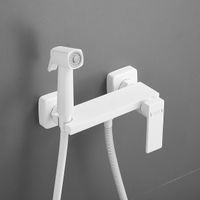 Товар: Гигиенический душ со смесителем Haiba HB5517-8, белый - фото 3 Гигиенический душ со смесителем Haiba HB5517-8, белый — фото 3, Гигиенические души