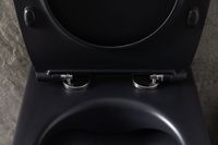 Унитаз Allen Brau Reality 4.32006.31 подвесной Черный матовый без сиденья — фото 18, Подвесные унитазы