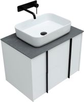 Тумба под раковину Allen Brau Reality 70 1.32004.WM подвесная Белая матовая — фото 8, Тумбы под раковину