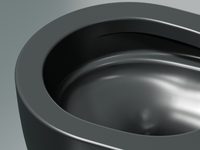 Унитаз Ceramicanova Modena Rimless CN6063MDH подвесной Темный антрацит матовый с сиденьем Микролифт — фото 21, Подвесные унитазы