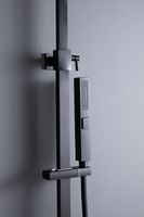 Душевая система Allen Brau Infinity 5.21029-31 Черная матовая — фото 13, Душевые стойки