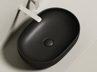 Раковина-чаша Ceramicanova Element 60 CN6047MB Черная матовая — фото 17, Раковины накладные