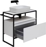 Товар: Тумба под раковину Allen Brau Priority 80 1.31002.WM Белая матовая - фото 6 Тумба под раковину Allen Brau Priority 80 1.31002.WM Белая матовая — фото 6, Тумбы под раковину