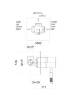 Товар: Смеситель для душа Fiore XENON , хром арт-44CR7515 - фото 2 Смеситель для душа Fiore XENON , хром арт-44CR7515 — фото 2, Смеситель для душа