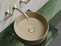 Раковина-чаша Ceramicanova Element 36 CN6057MC Капучино матовая — фото 11, Раковины накладные