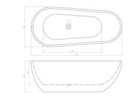 Товар: Акриловая ванна Ceruttispa Mimi170III 170x80 СТ10503 без гидромассажа - фото 10 Акриловая ванна Ceruttispa Mimi170III 170x80 СТ10503 без гидромассажа — фото 10, Акриловые ванны