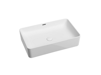 Раковина-чаша Ceramicanova Element 61 CN6065 Белая — фото 1, Раковины накладные