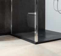 Душевая стенка Allen Brau Priority 100 3.31019.00 профиль Хром стекло прозрачное — фото 6, Боковые стенки