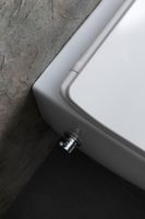 Унитаз биде Allen Brau Liberty 2 4.33009.20 подвесной Белый без сиденья — фото 46, Подвесные унитазы