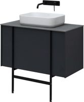 Тумба под раковину Allen Brau Reality 90 1.32006.AM подвесная Антрацит матовый — фото 29, Тумбы под раковину