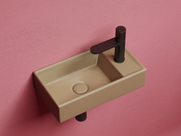 Раковина Ceramicanova Element 41 L CN6051LMC Капучино матовая — фото 5, Мини-раковины