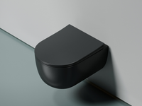 Унитаз Ceramicanova Modena Rimless CN6063MDH подвесной Темный антрацит матовый с сиденьем Микролифт — фото 3, Подвесные унитазы