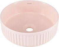 Раковина-чаша Allen Brau Fantasy Line 36 4.11032.SM Розовая — фото 3, Раковины накладные