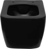 Унитаз Allen Brau Liberty 2 4.33007.31 подвесной Черный матовый без сиденья — фото 1, Подвесные унитазы