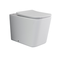 Унитаз Ceramicanova Cubic CN1809 приставной с сиденьем Микролифт — фото 1, Приставные унитазы