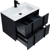 Тумба под раковину Allen Brau Reality 70 1.32004.AM подвесная Антрацит матовый — фото 7, Тумбы под раковину