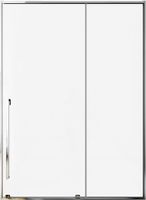 Душевая дверь Allen Brau Fantasy 150 3.11009.00 профиль Хром стекло прозрачное — фото 2, Раздвижные душевые двери