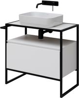 Товар: Тумба под раковину Allen Brau Priority 80 1.31002.WM Белая матовая - фото 14 Тумба под раковину Allen Brau Priority 80 1.31002.WM Белая матовая — фото 14, Тумбы под раковину