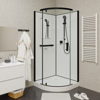 Душевая кабина Ceruttispa Korra 90х90 901B без гидромассажа — фото 6, Душевые кабины