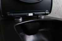 Унитаз Allen Brau Liberty 2 4.33007.31 подвесной Черный матовый без сиденья — фото 44, Подвесные унитазы