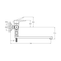Товар: Смеситель для ванны G.Lauf , хром арт-NUD6-A146 - фото 2 Смеситель для ванны G.Lauf , хром арт-NUD6-A146 — фото 2, Смеситель для ванны