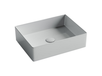 Раковина накладная прямоугольная 361x471x130, цвет белый, арт. арт-CN6069 — фото 1, Раковины накладные