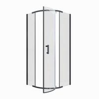 Товар: Душевой уголок Ceruttispa Korra 90x90 Z90B профиль Черный стекло прозрачное - фото 6 Душевой уголок Ceruttispa Korra 90x90 Z90B профиль Черный стекло прозрачное — фото 6, Душевые уголки четверть круга