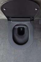 Товар: Унитаз Allen Brau Priority 4.31002.AN подвесной Антрацит без сиденья - фото 45 Унитаз Allen Brau Priority 4.31002.AN подвесной Антрацит без сиденья — фото 45, Подвесные унитазы