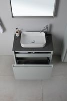 Тумба под раковину Allen Brau Fantasy 80 1.11002.PWM папирус матовый — фото 37, Тумбы под раковину