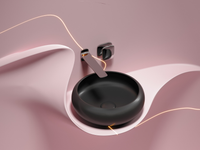 Раковина-чаша Ceramicanova Element 36 CN6050MB Черная матовая — фото 11, Раковины накладные