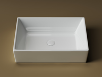 Раковина-чаша Ceramicanova Element 59 CN5013 Белая — фото 3, Раковины накладные