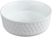 Раковина-чаша Allen Brau Fantasy Romb 36 Белая арт-4.11033.20 — фото 2, Раковины накладные