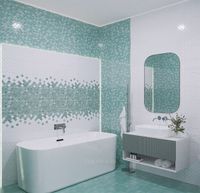 Керамическая плитка Azori Calypso Aquamarine напольная 42х42 см арт-00-00001245 — фото 7, Керамическая плитка