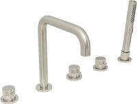 Смеситель на борт ванны Allen Brau Priority Брашированный никель арт-5.31007-BN — фото 3, Смесители на борт ванны