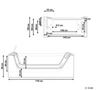 Товар: Акриловая ванна Ceruttispa 170x120 C-454A 9958 с гидромассажем - фото 9 Акриловая ванна Ceruttispa 170x120 C-454A 9958 с гидромассажем — фото 9, Акриловые ванны