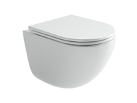 Унитаз Ceramicanova Vogue CN4008T подвесной Белый с сиденьем Микролифт — фото 1, Подвесные унитазы