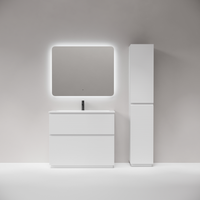 Товар: Тумба напольная SANCOS Folk Floor 995х445х850, c двумя ящиками оснащенными доводчиками, Bianco, арт.FL100FW - фото 4 Тумба напольная SANCOS Folk Floor 995х445х850, c двумя ящиками оснащенными доводчиками, Bianco, арт.FL100FW — фото 4, Тумбы под раковину