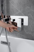 Смеситель для ванны Allen Brau Infinity 5.21007-00 Хром — фото 14, Смеситель для ванны