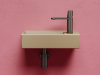 Раковина Ceramicanova Element 41 L CN6051LMC Капучино матовая — фото 8, Мини-раковины